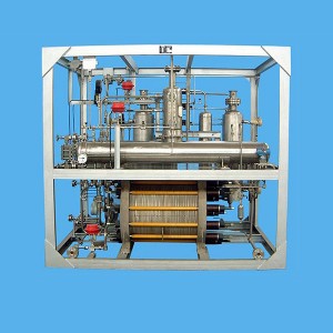 Hydrogen generator by electrolysis with refueling station