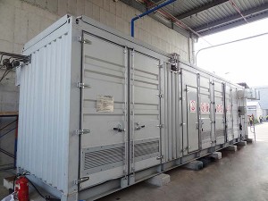 Container type hydrogen generator H2 generator with high purity
